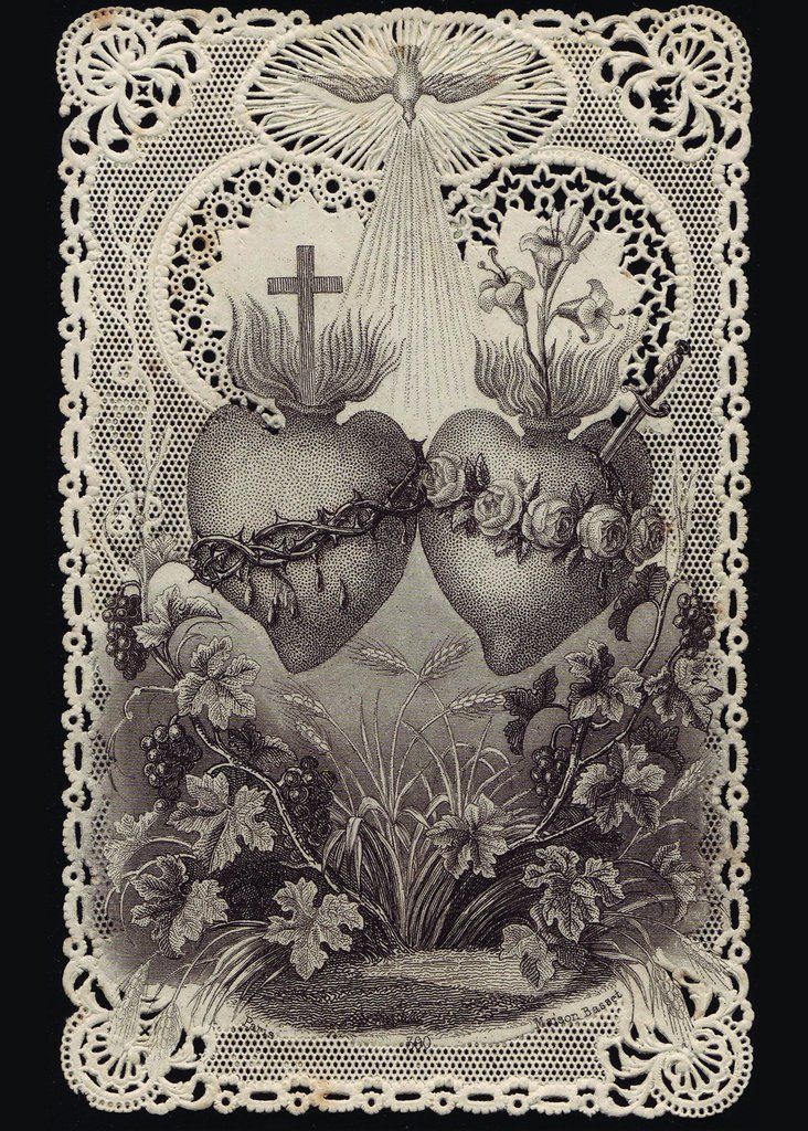 Immaculate Heart Of Mary And Sacred Heart Of Jesus Tattoo