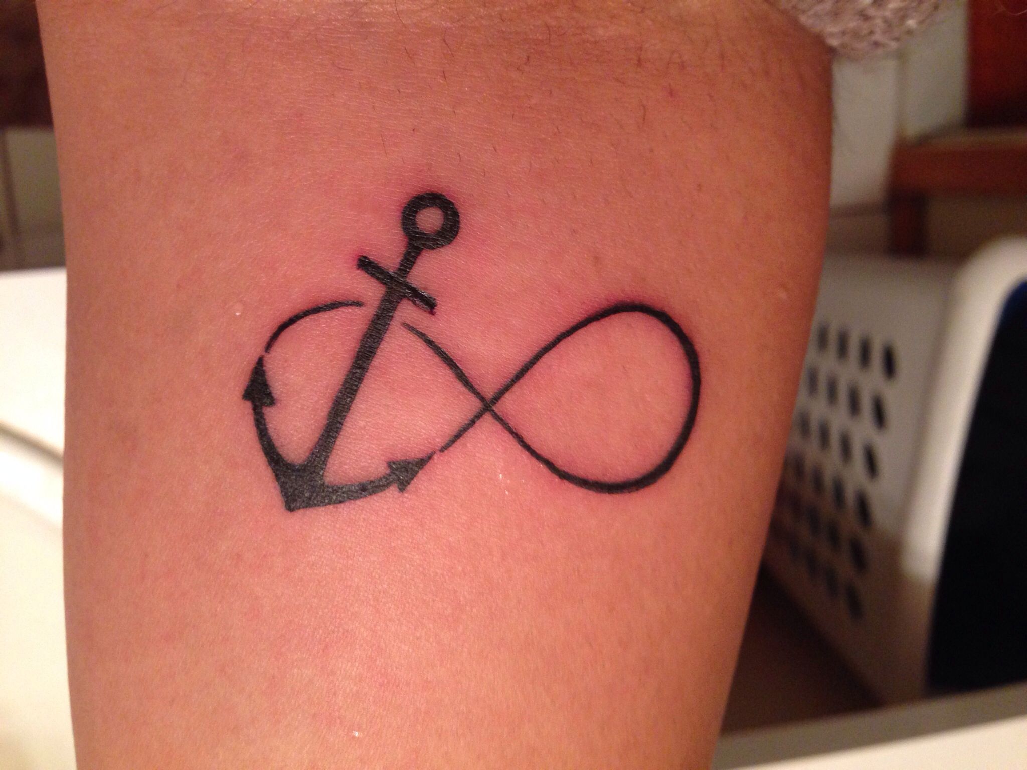 Infinity Anchor Tattoo By Kayla Gardner Yunt Tattoo Insider