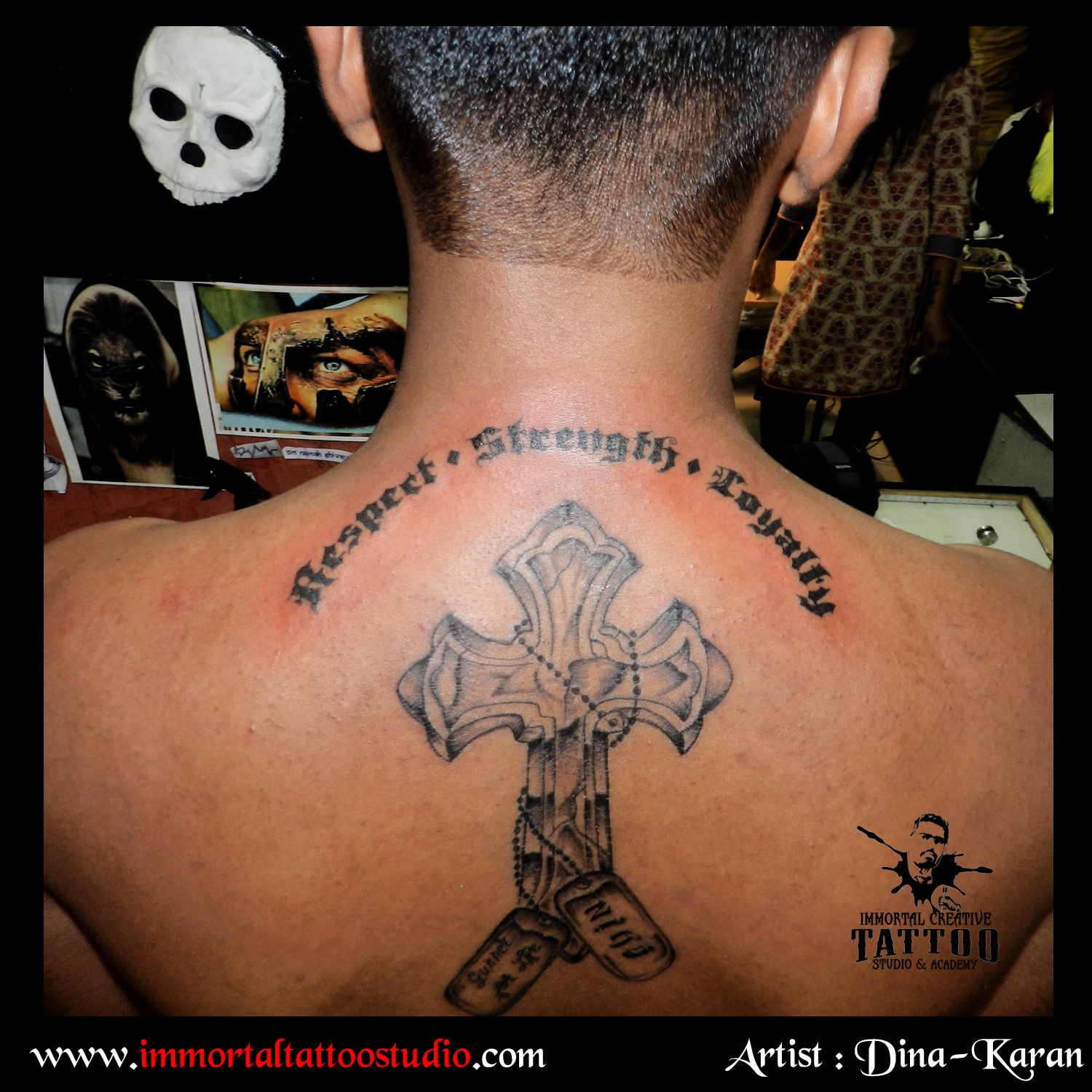 Ink Tattoo Strength Respect Loyalty