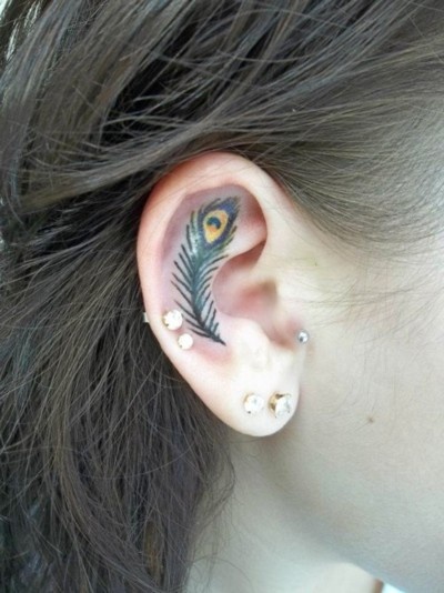 Inner Ear Tattoo Design Ear Tattoo Inner Ear Tattoo Ear