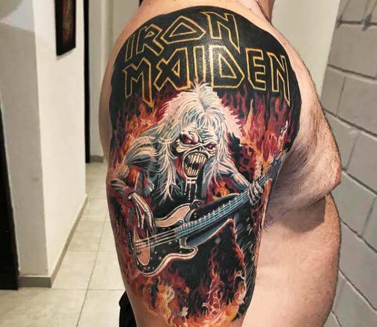 Iron Maiden 20 Impresionantes Tattoos De Eddie Fotos Todorock Com