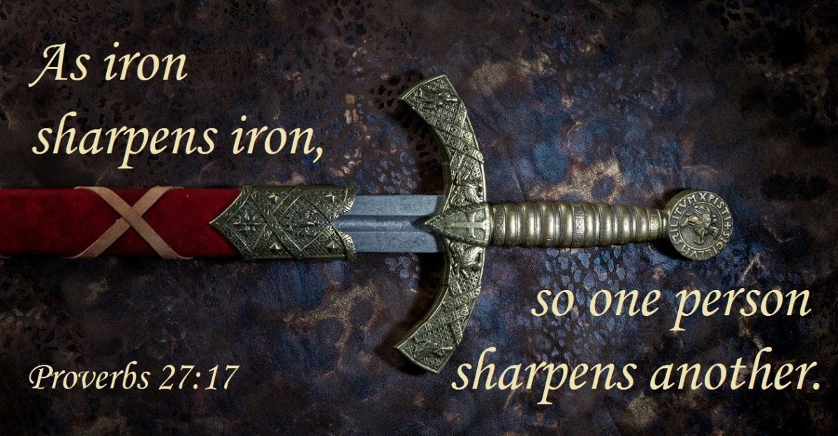 Iron Sharpens Iron Christian Clothing Christian Art Christian Quotes