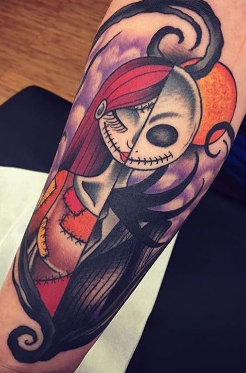 Jack And Sally Tattoo Designs