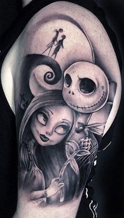 5 Creative Jack and Sally Tattoo Ideas