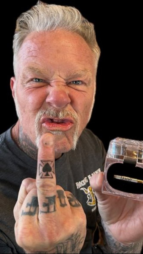 James Hetfield New Tattoo