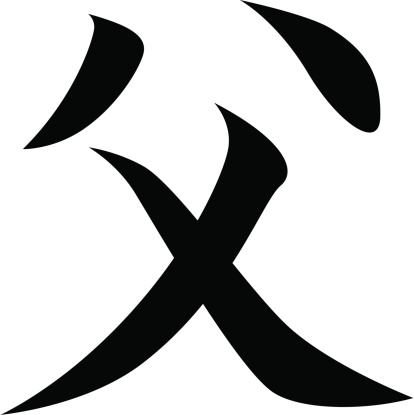 Japanese Father And Son Kanji Symbol Father And Etsy