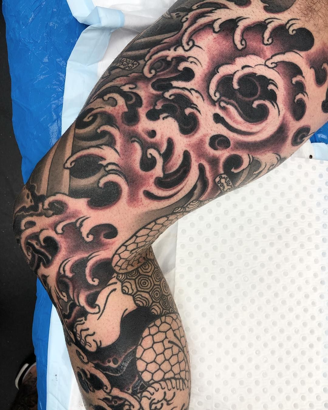 Japanese Waves Sleeve