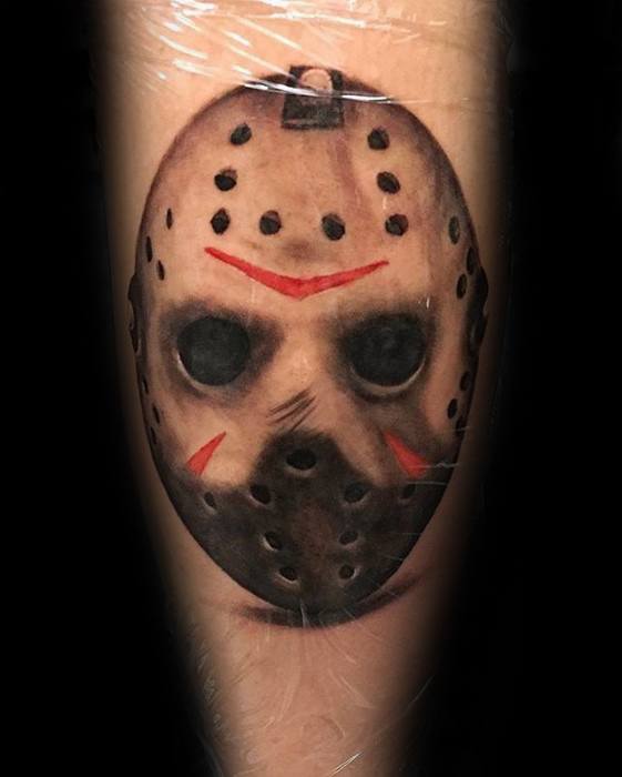 Jason Mask Tattoo