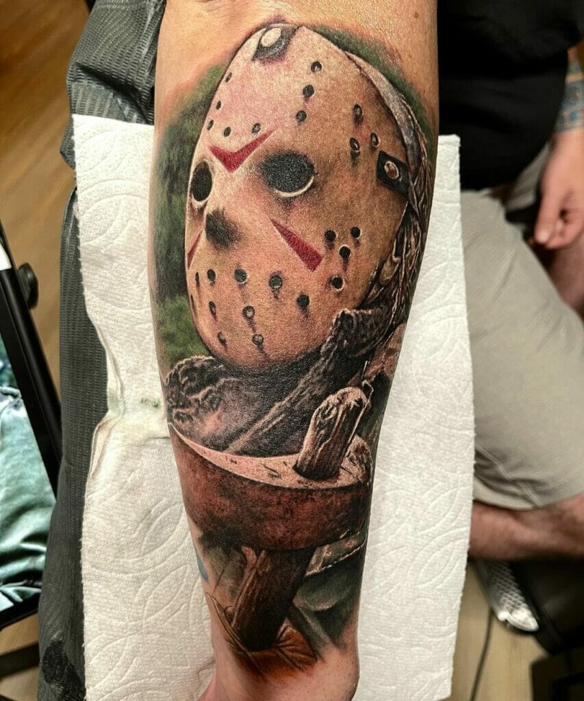 Jason Voorhees Tattoo Design By Chaokitty D8m2ul9 Jpg 798 1000