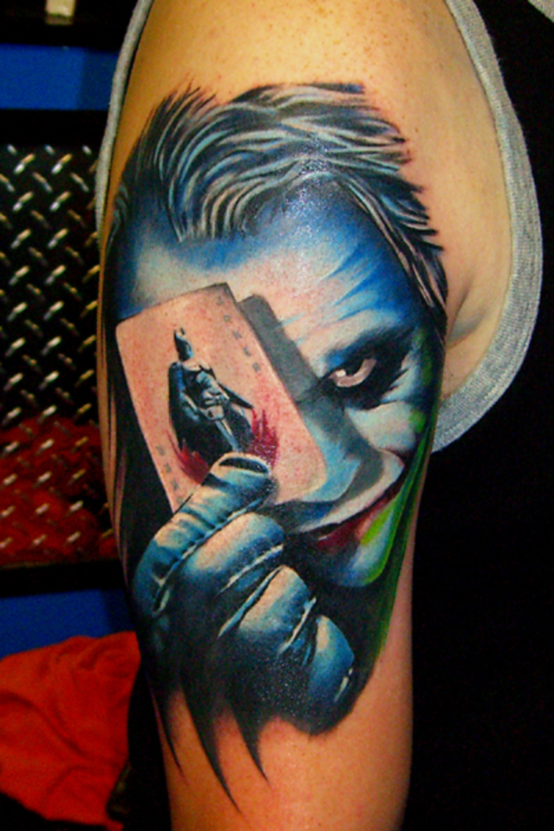 20 Epic Joker Batman Tattoo Designs for Fans