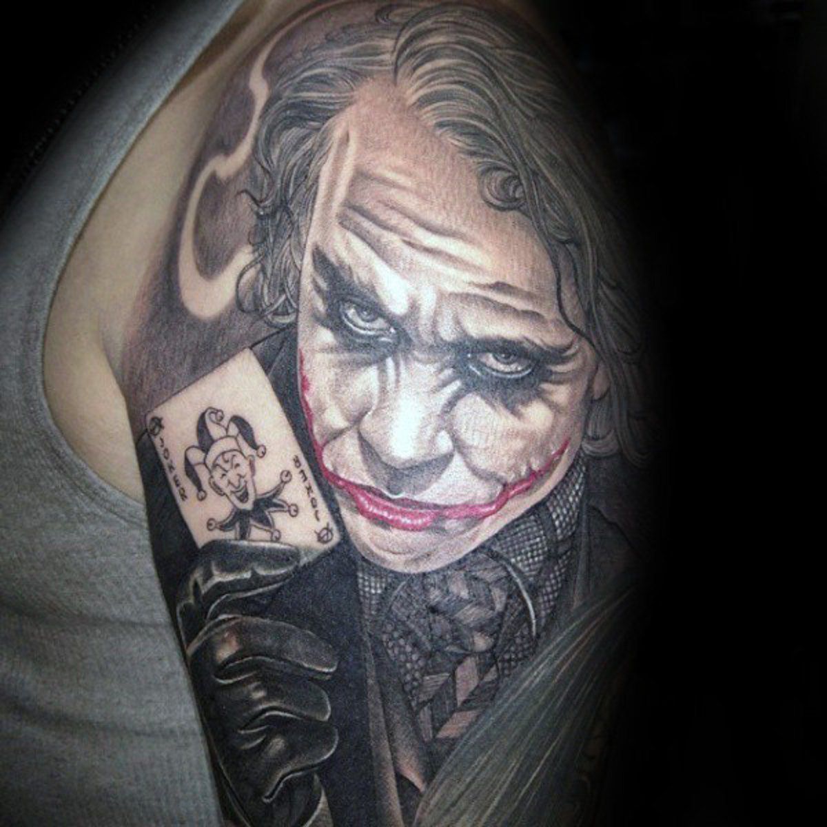 Joker Playing Card Tattoo Designs