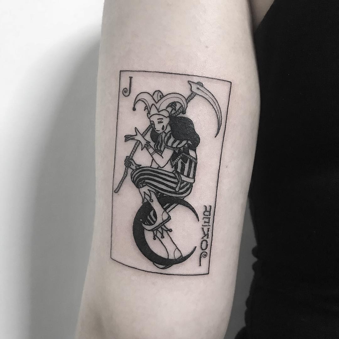 Joker Tattoo: Uncover the Secrets of the Card Symbolism