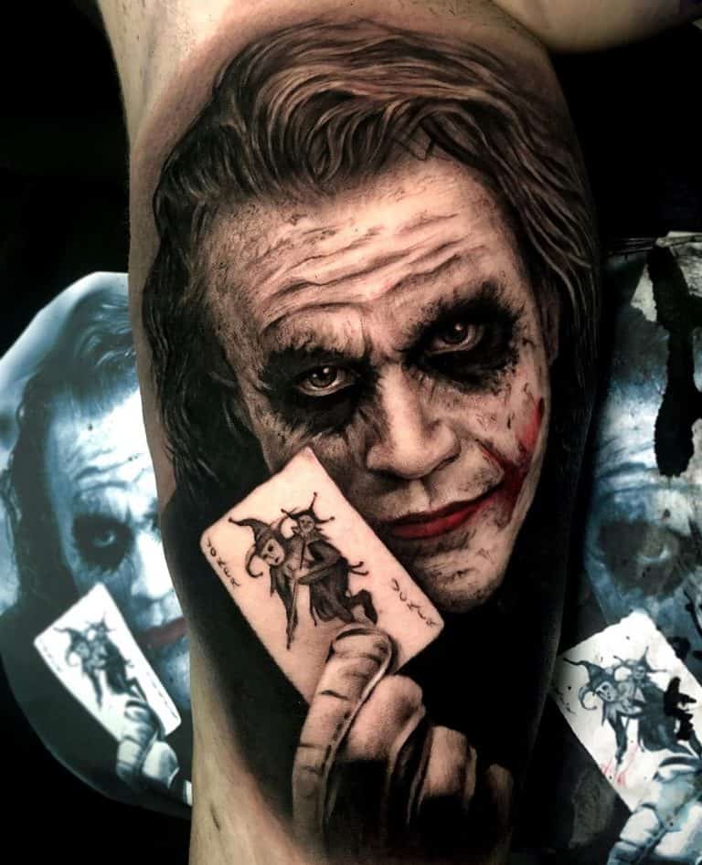 Joker Tattoo Design Ideas Meanings And Photos Tatring