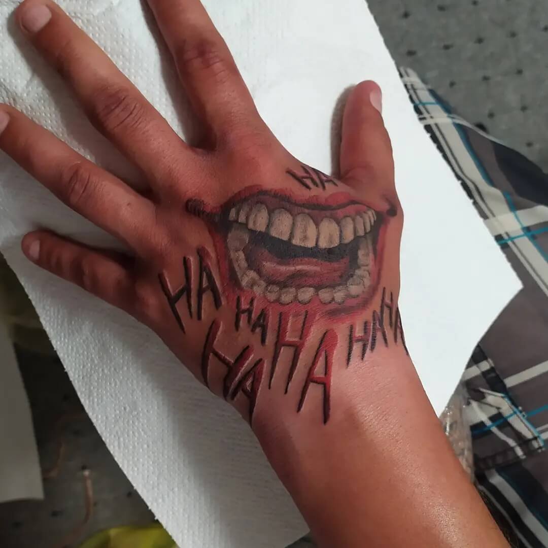 Joker Tattoo For Hand Wiki Tattoo