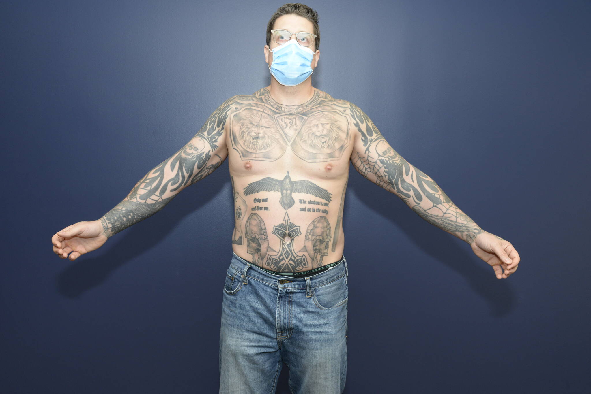 Judge Releases Unredacted Photos Of Auburn Cop S Tattoos Seattle Weekly