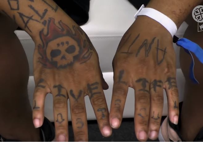 Juice Wrld Tattoo Hand Hand Tattoos Tattoos New Tattoos