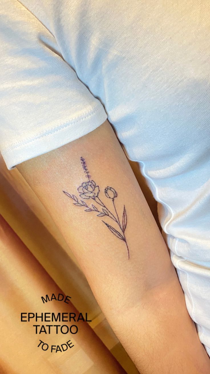 June Birth Month Flower Tattoos: Designs and Inspiration