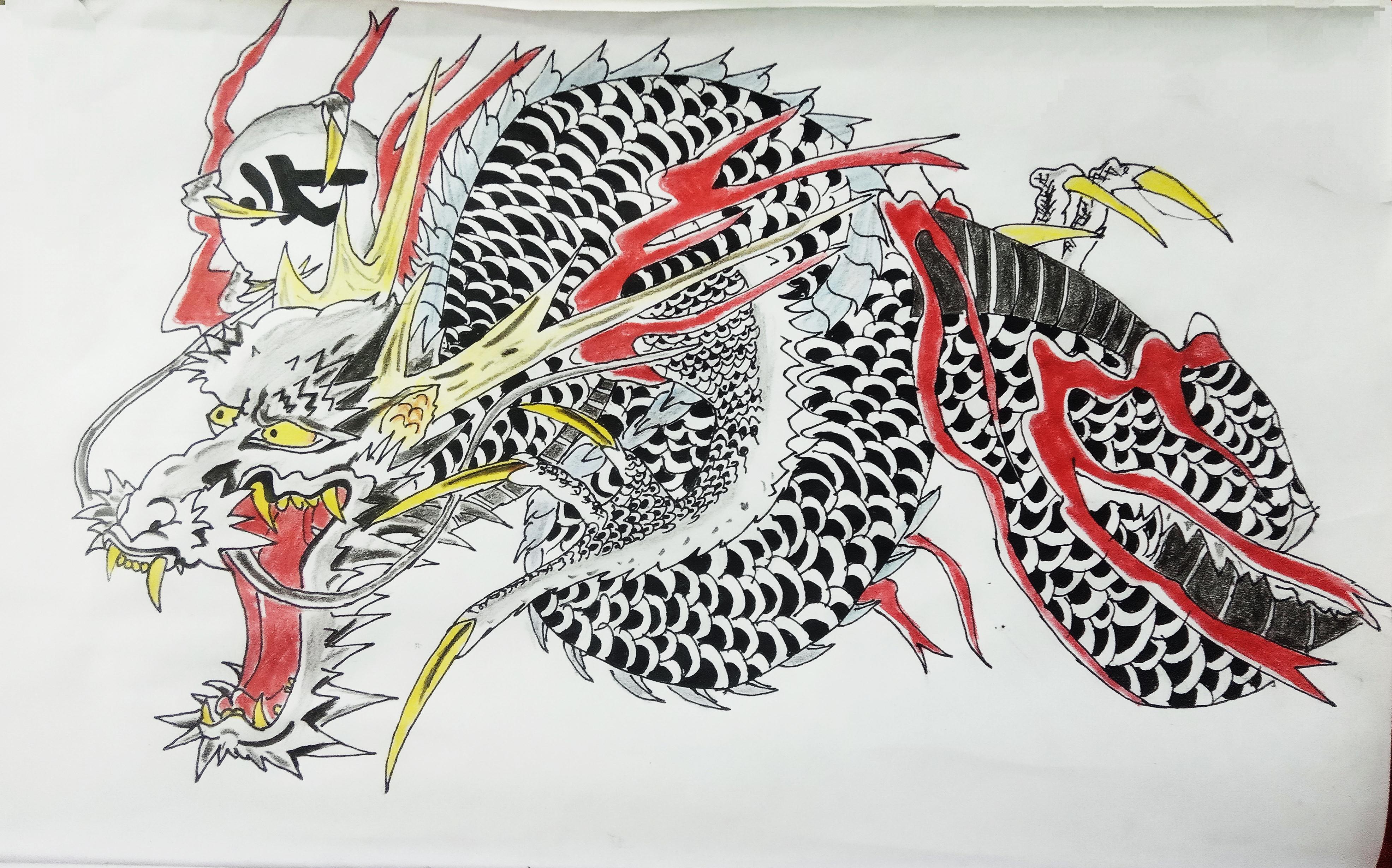 Kiryu The Dragon Of Dojima S Tattoo Fan Art R Yakuzagames