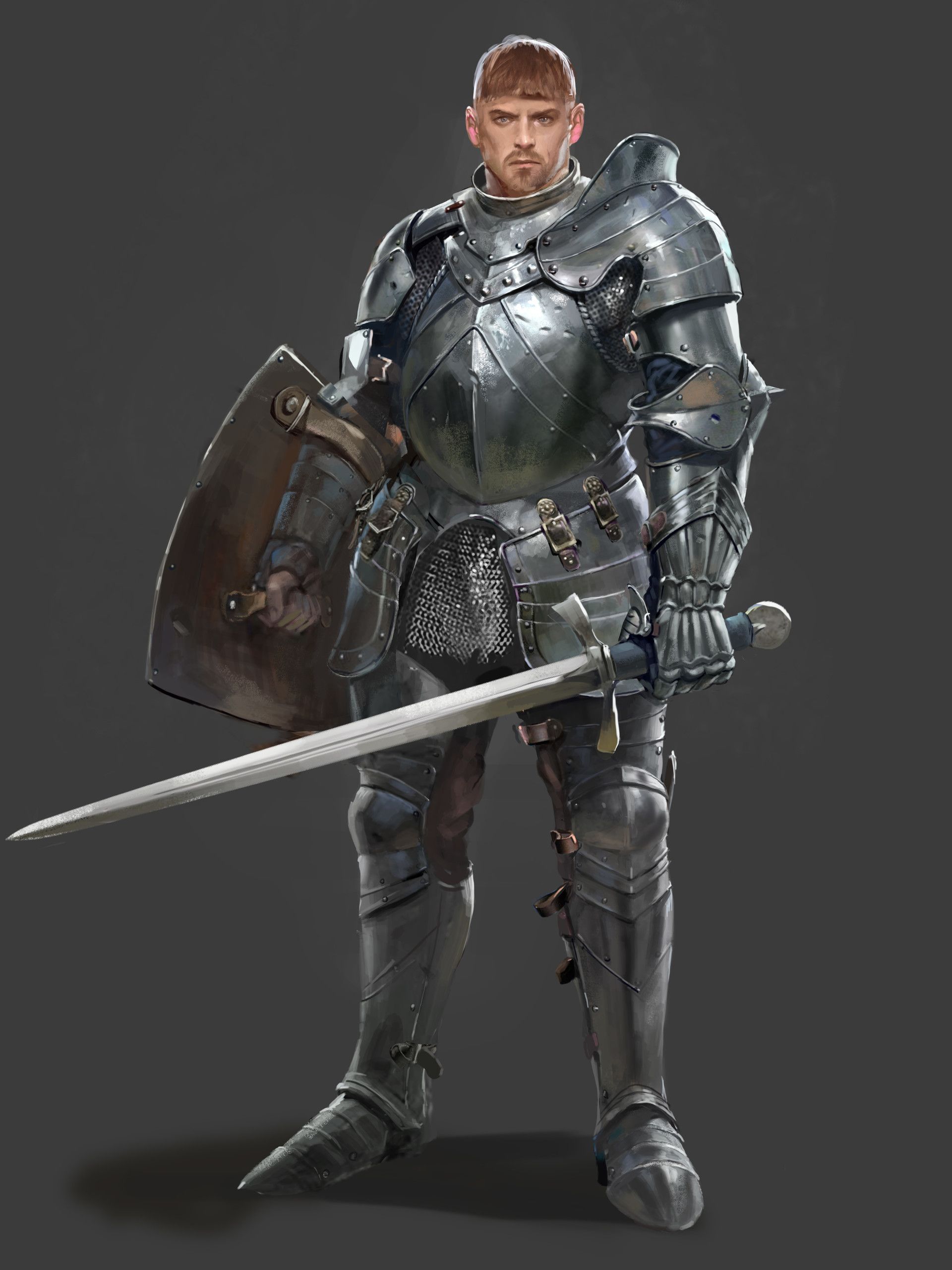 Knight In Armour Art