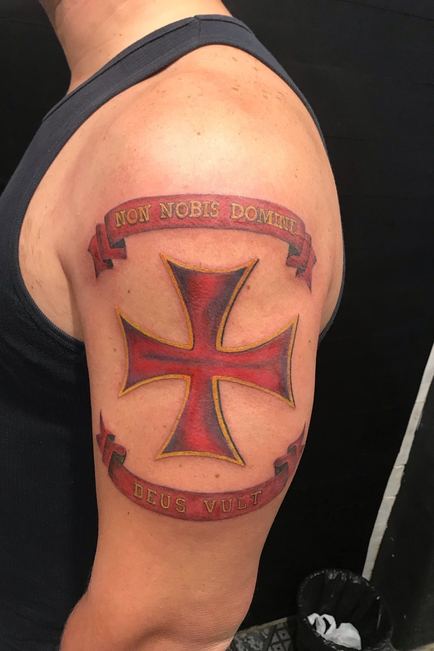 7 Symbolic Meanings Behind Knights Templar Cross Tattoos