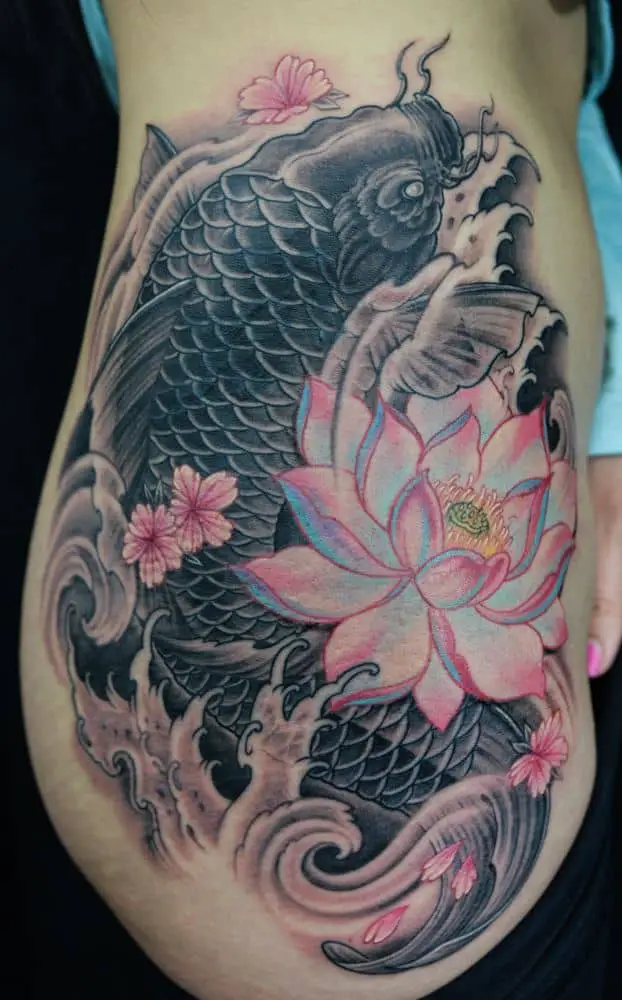 5 Stunning Koi and Lotus Tattoo Designs You'll Love