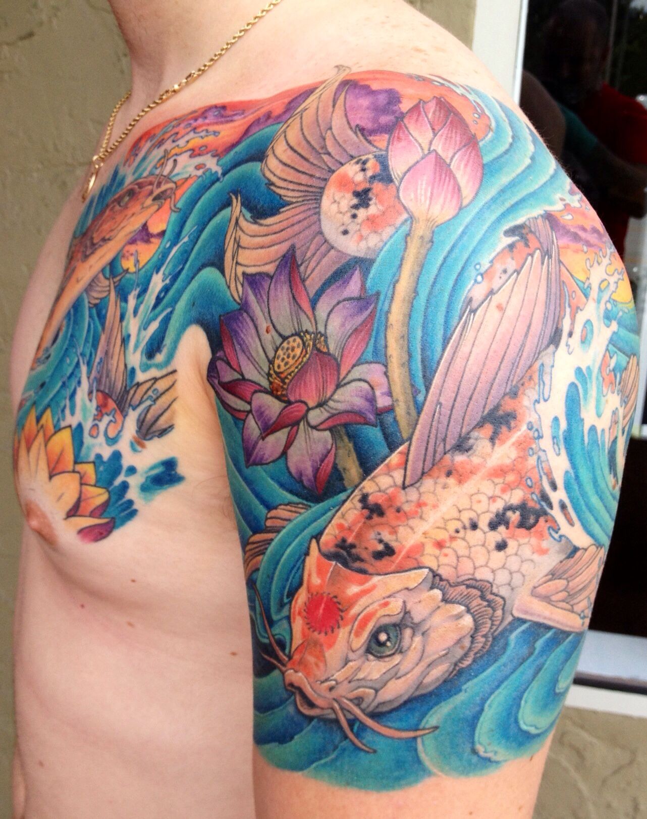 5 Stunning Koi Fish Lotus Tattoo Designs for Inspiration