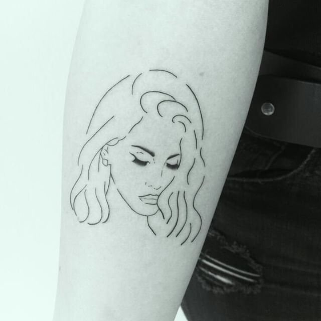 Lana Del Rey Tattoo Inspirational Tattoos Ldr Tattoo Tattoos