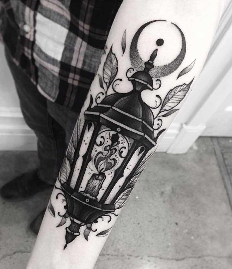 Lantern Tattoo Designs Ideas And Meaning Tattoos For You