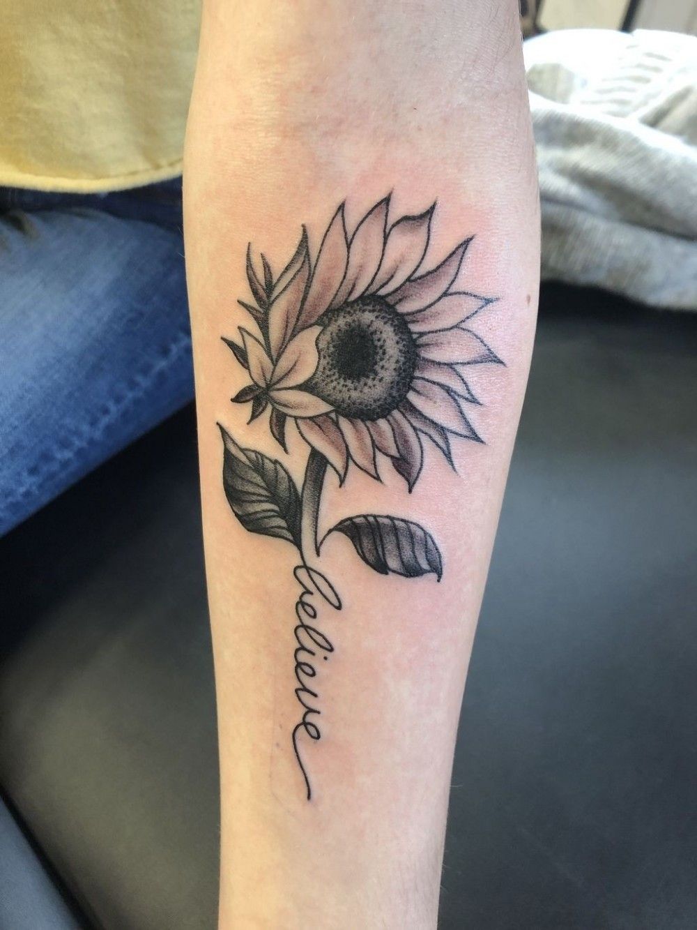 Las Mejores 26 Ideas De Tatuaje De Girasol Tatuaje De Girasol