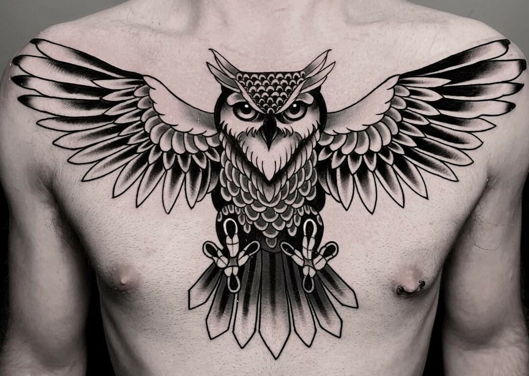 Latest 250 Owl Tattoo Design Ideas Traditional Owl Tattoos Owl