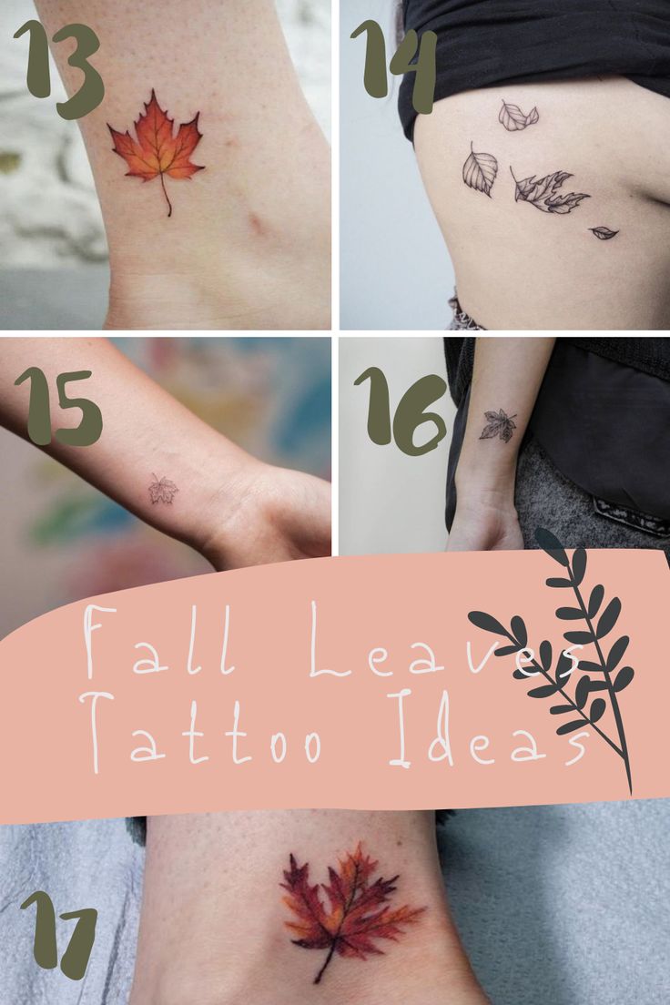 Leaf Tattoo Designs Ideas And Meanings Tatring