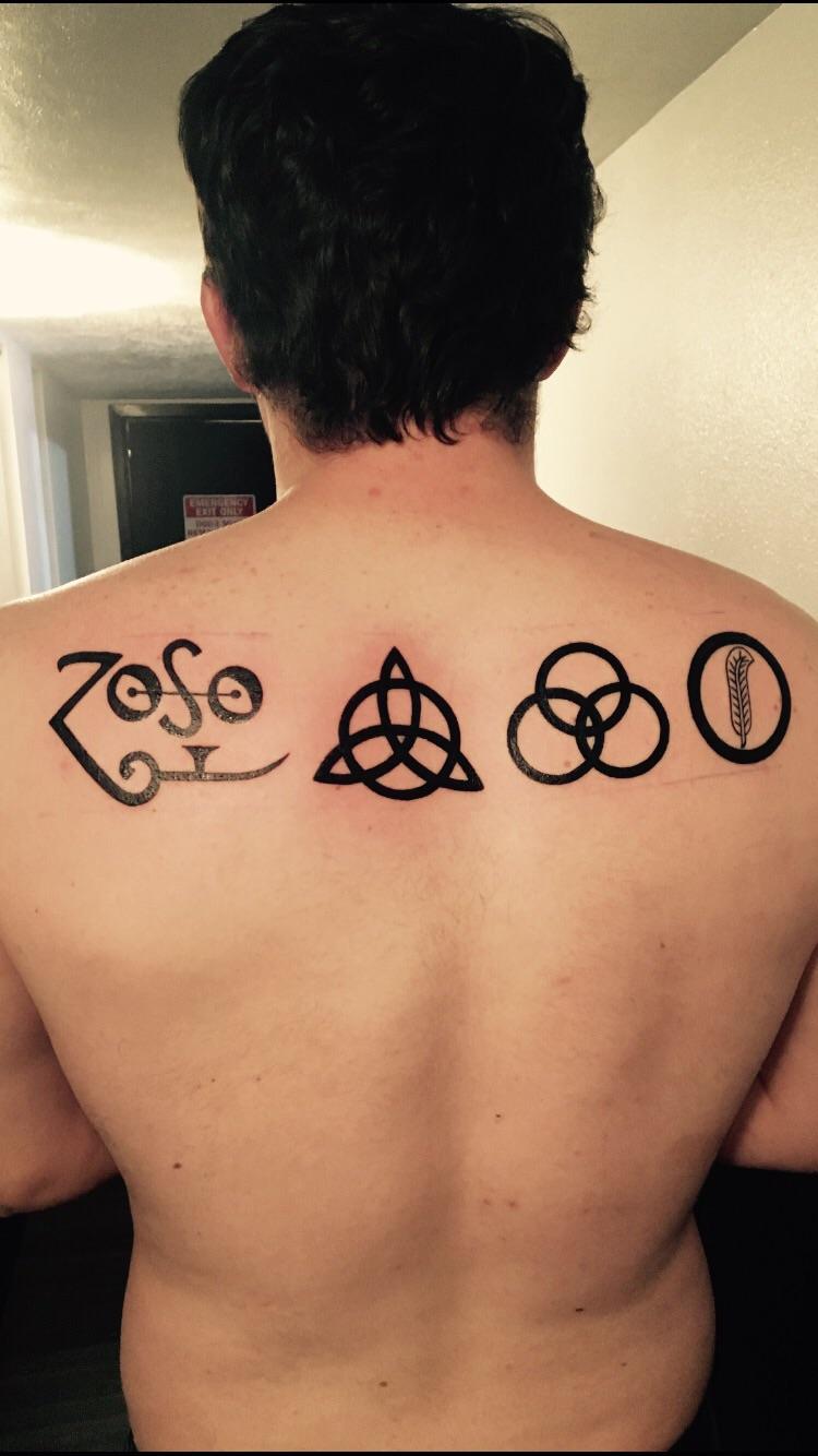 Unveiling the Mystery of Led Zeppelin Symbols Tattoos