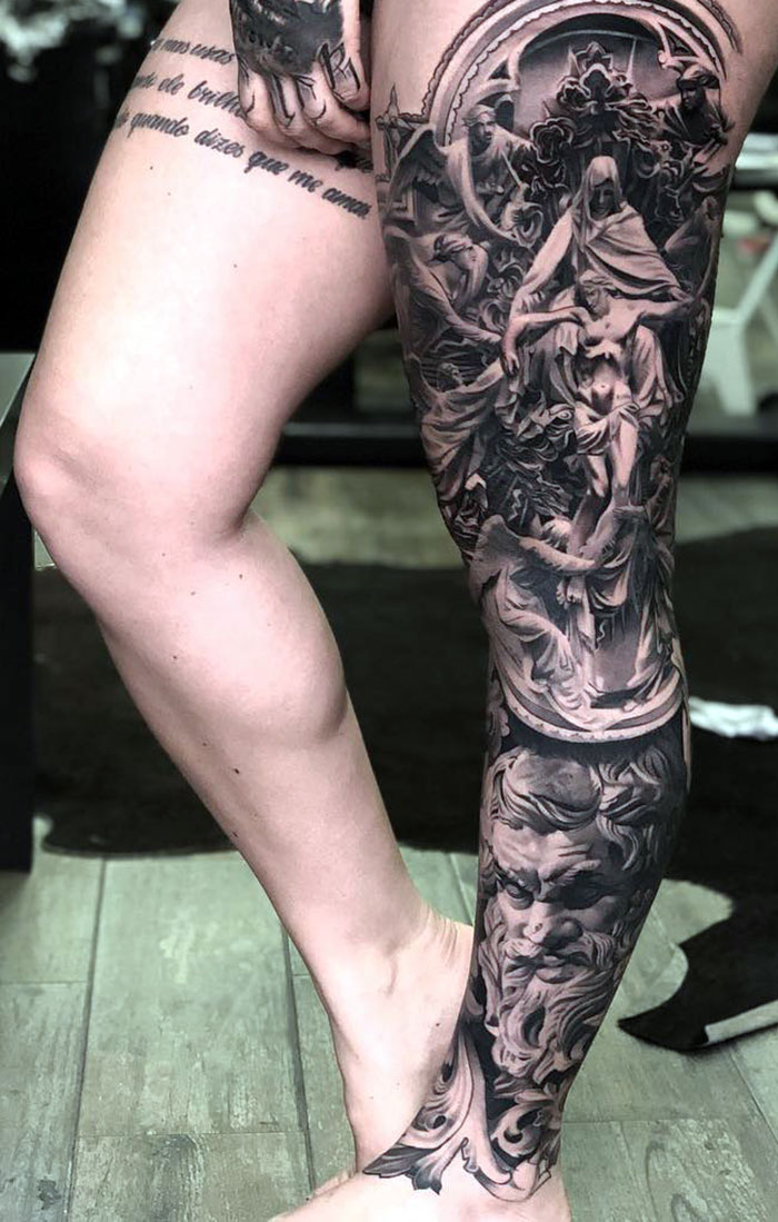 Leg Sleeve Tattoos Designs Ideas And Meaning Tattoos For You