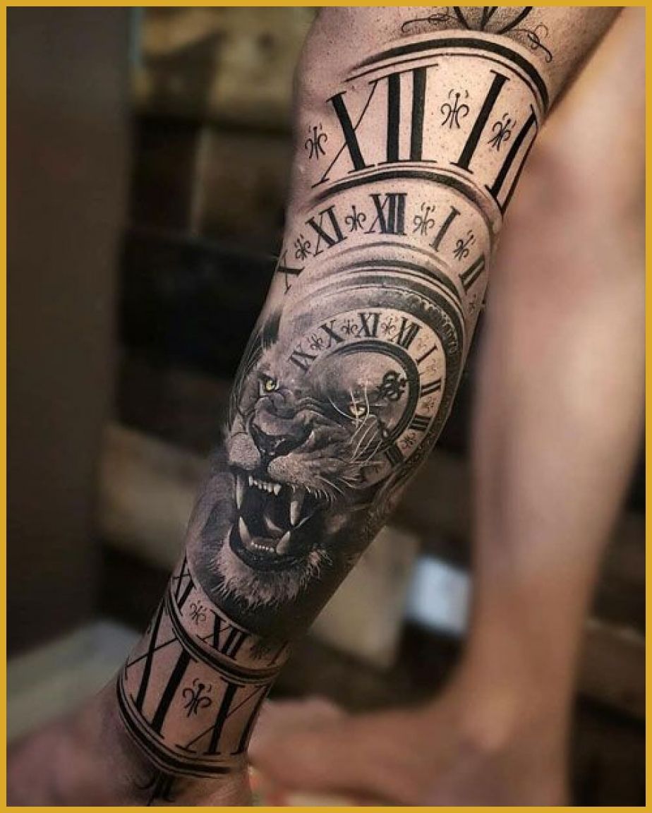 Leg Tattoos 79639 Calf Side Leg Tattoo Ideas Best Leg Tattoos For Men