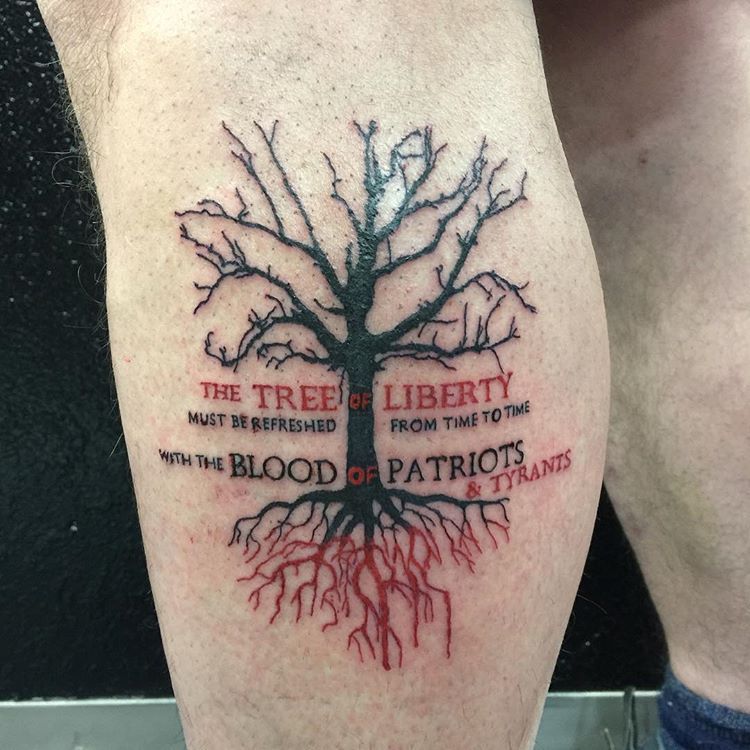 Liberty Tree Tattoo