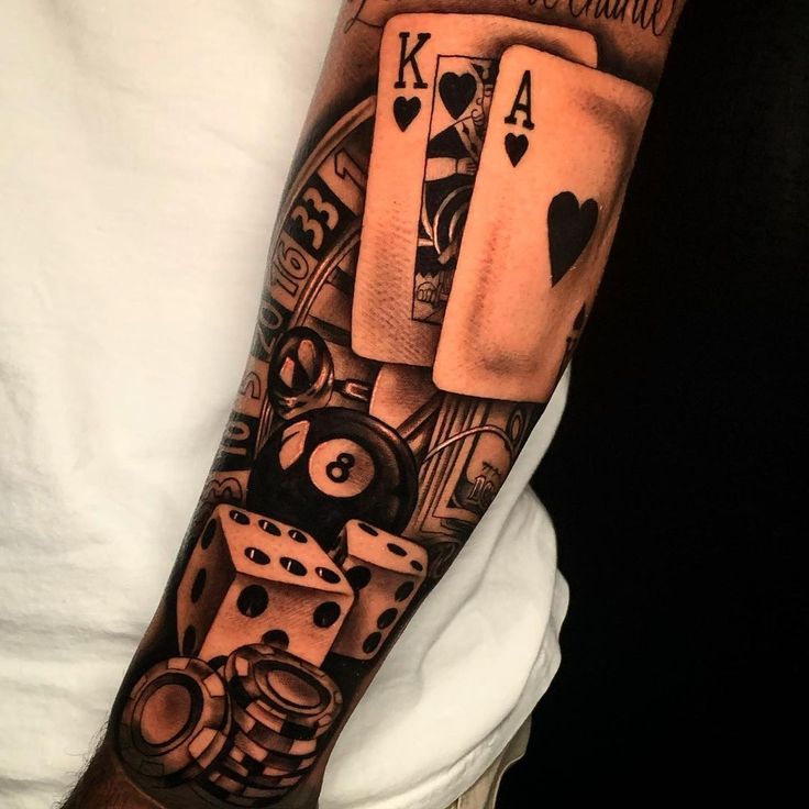 Lifes A Gamble Tattoo: Ink Your Risky Choices