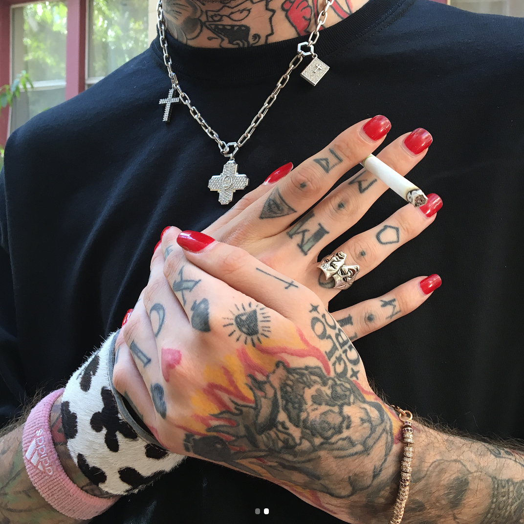 Discover the Meaning Behind Lil Peep's Iconic Hand Tattoos