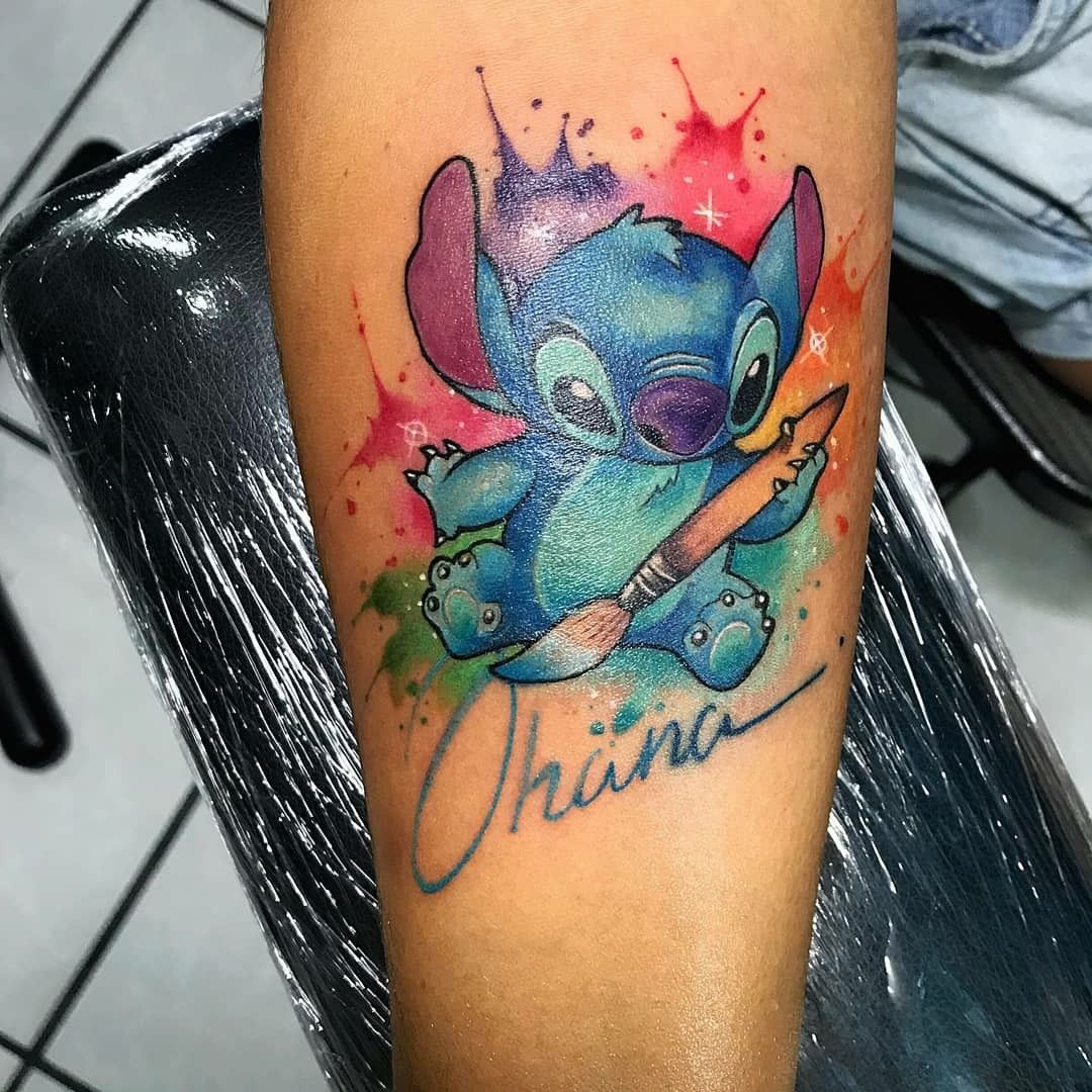 Lilo Stitch Tattoo Designs Spaceartillustrationdrawings