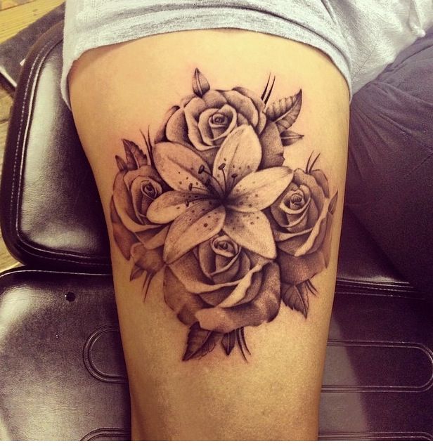 Lily and Rose Tattoo: Symbolism and Designs