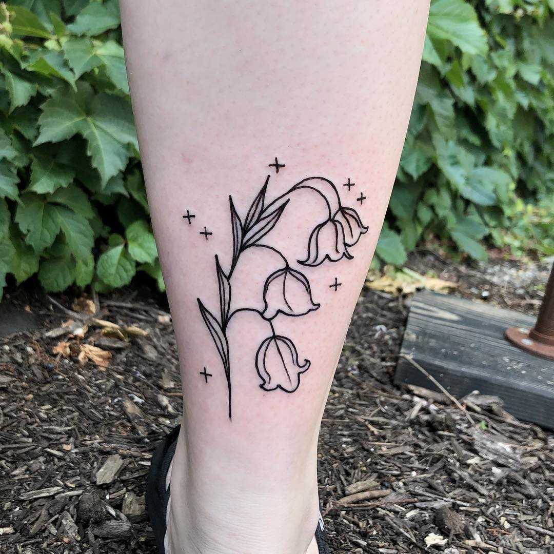 Lily Of The Valley Tattoo Designs