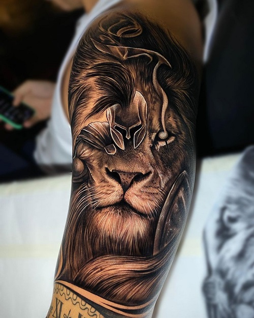 Lion Ab Tattoo Tattoo Geek Ideas For Best Tattoos