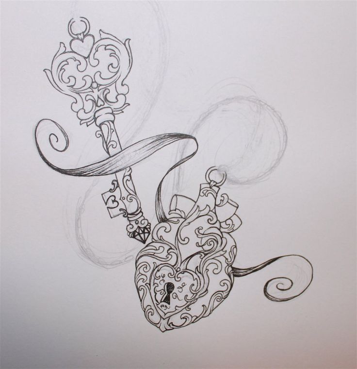 Lock And Key Beautiful Tattoo Sketch Tattoomagz Com Tattoo Designs