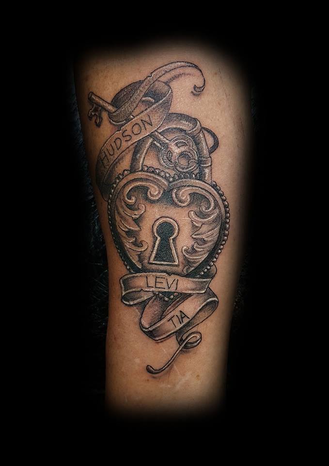 Lock Key Tattoo By Ray Tutty Tattoo Studio Flickr