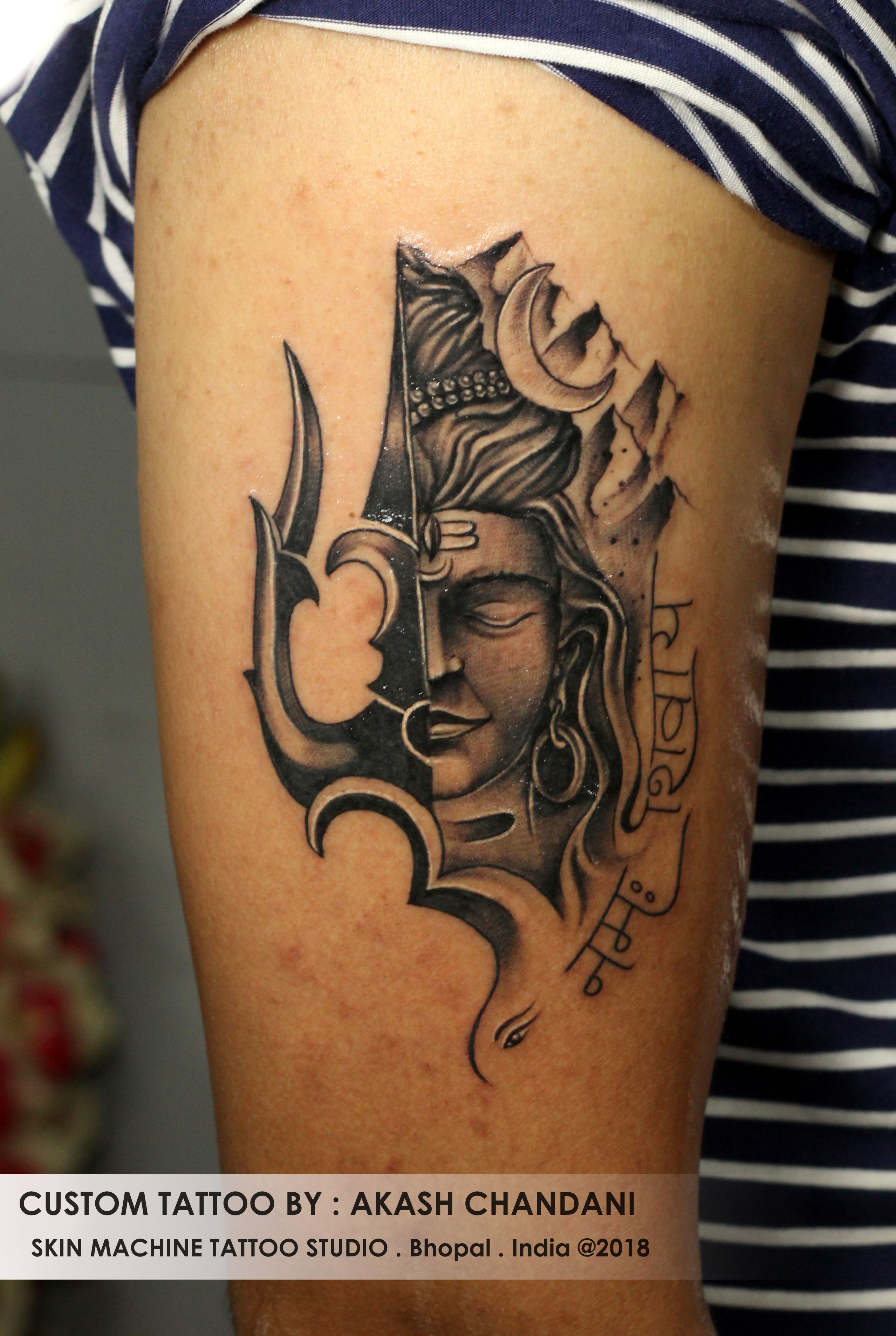 5 Stunning Lord Shiva Tattoo Designs for Devotees