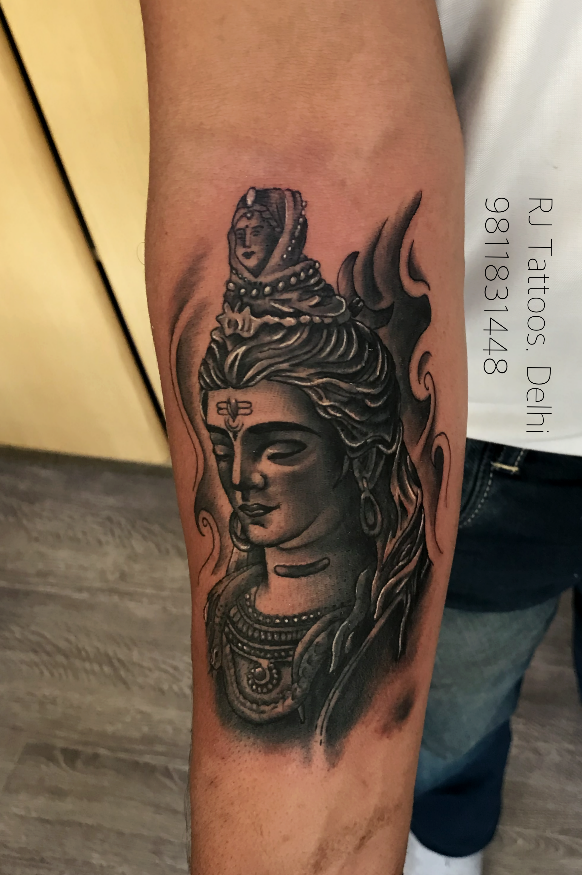 Lord Shiva Tattoo Shiva Tattoo Mahadev Tattoo Tattoos