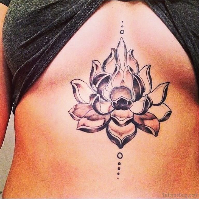 7 Stunning Lotus Flower Chest Tattoo Ideas