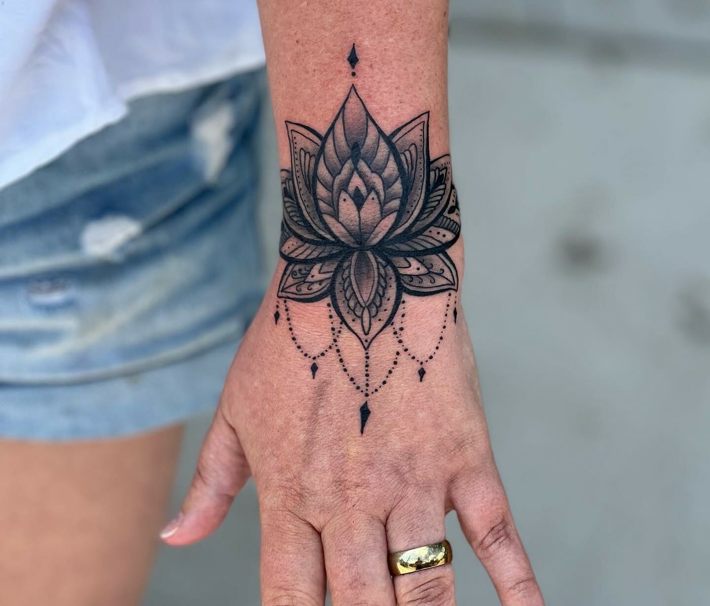 Lotus Mandala Tattoo Best Tattoo Artist In India Black Poison Tattoo