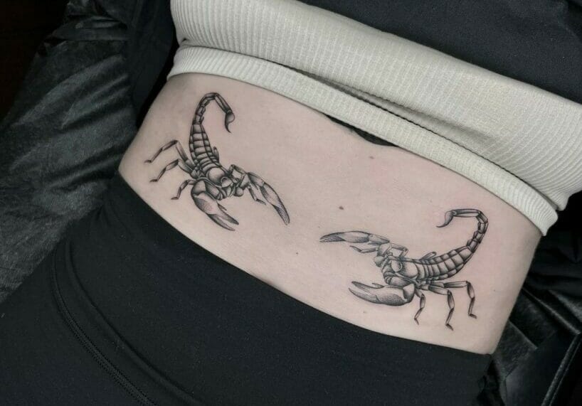 Lower Back Scorpion Tattoos: Symbolism and Styles