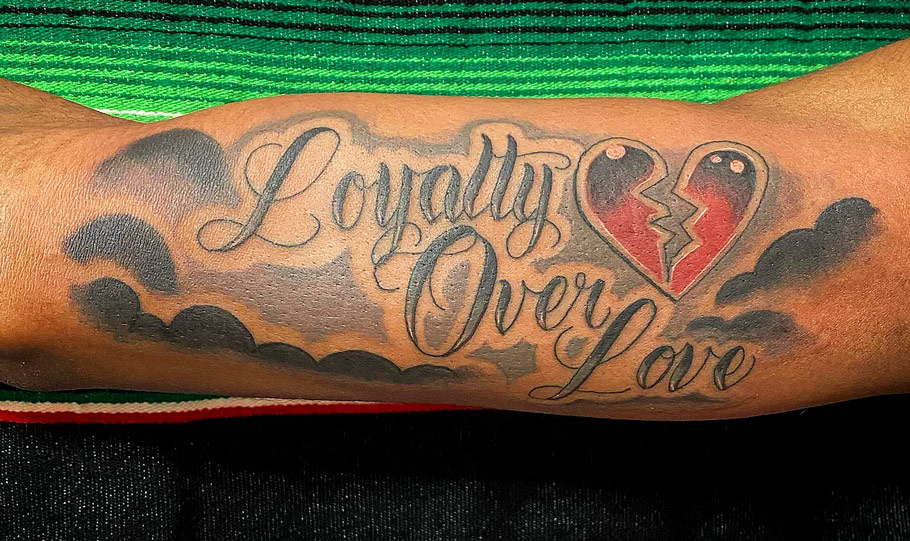 7 Symbolic Loyalty Over Love Tattoo Designs