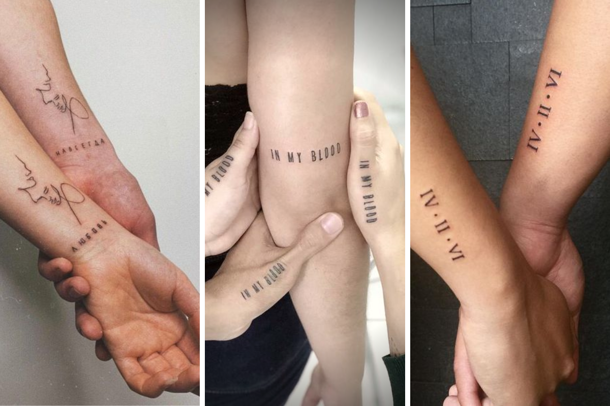 M S De 280 Tatuajes De Hermanos A Juego Para Hermanos Y Hermanas 2022